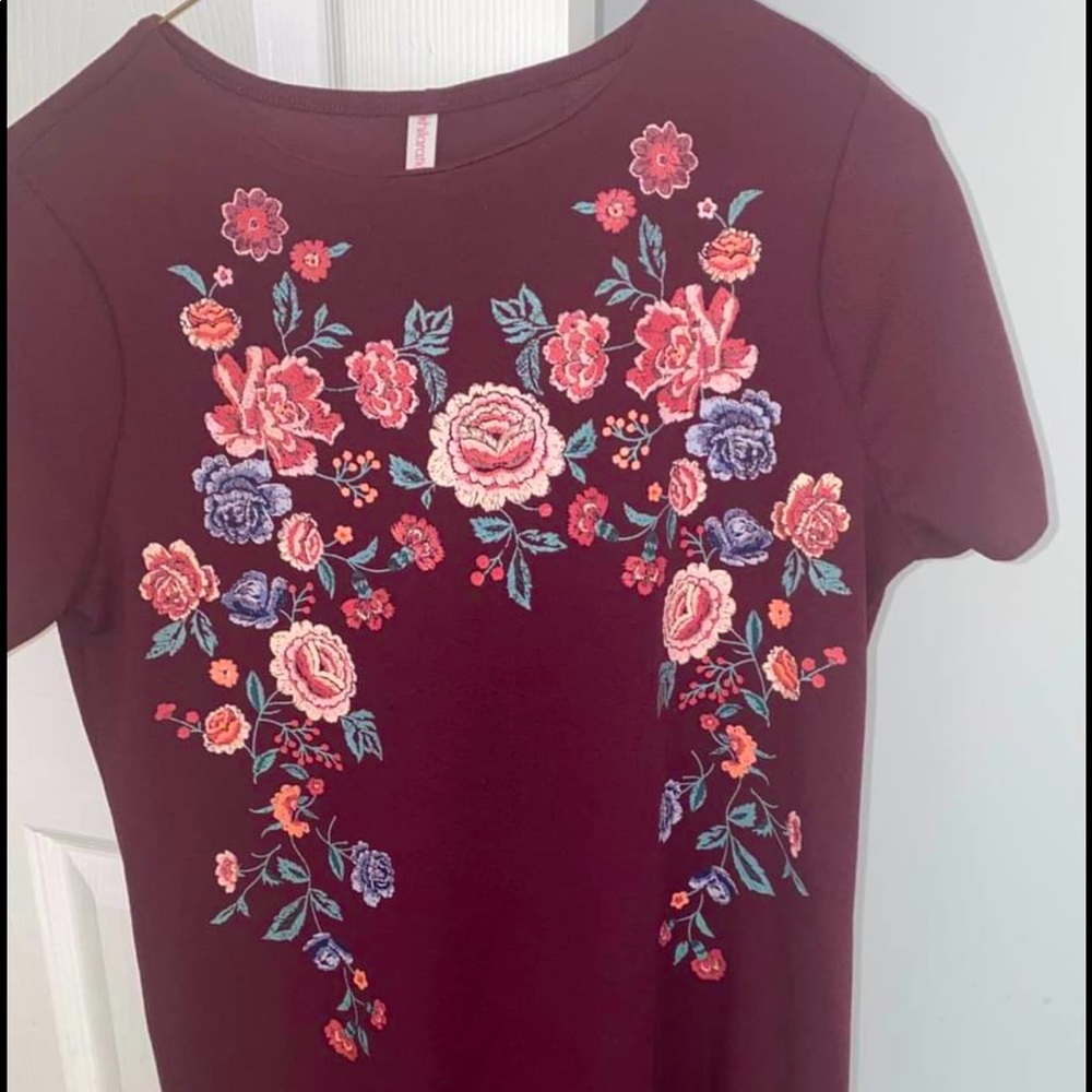 Floral summer dress - small